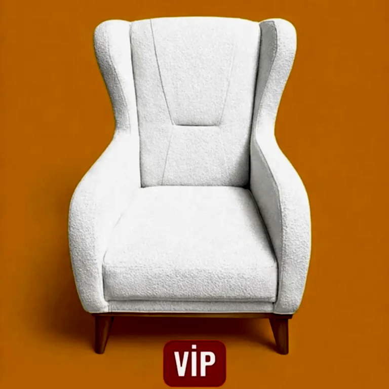VIPKANEPE Modern Yüksek Sırtlı Tekli Berjer Koltuk